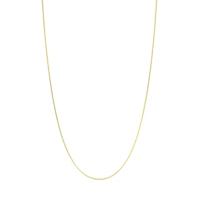 Spero London Italian Fine Sterling Silver Chain In Gold