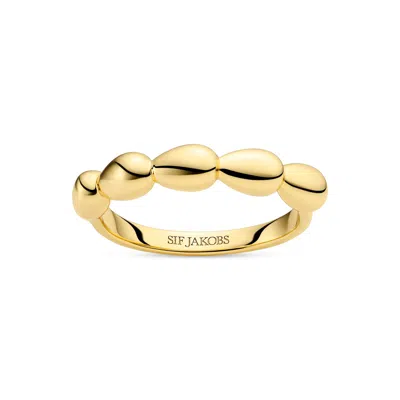 Sif Jakobs Jewellery Ring Goccia Piccolo Pianura In Gold