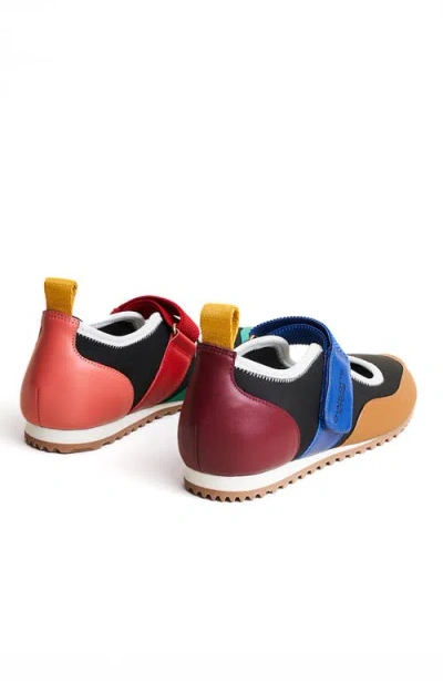 Charlotte Stone Mable Mismatched Ballet Sneaker In Multi