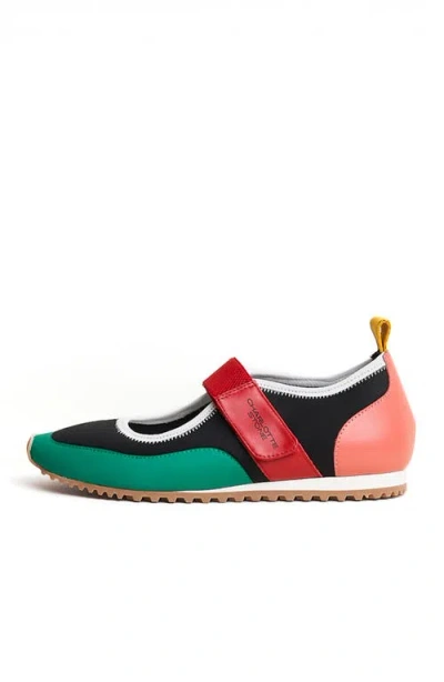 Charlotte Stone Mable Mismatched Ballet Sneaker In Multi