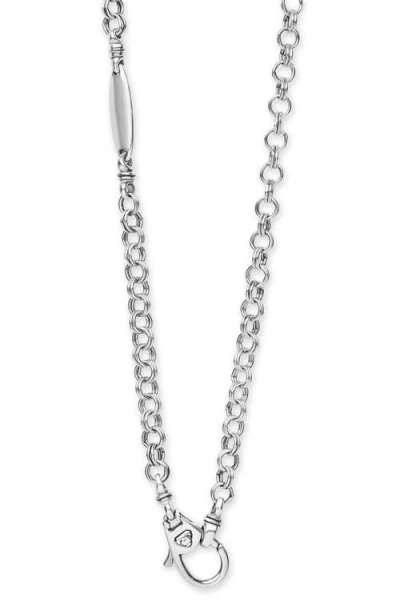 Lagos Anthem High Jinks Chain Necklace In Gray