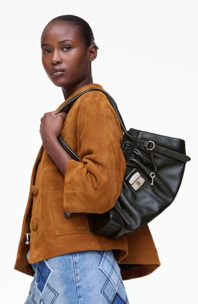 Marc Jacobs The Cristina Small Satchel Black Handbag In Black