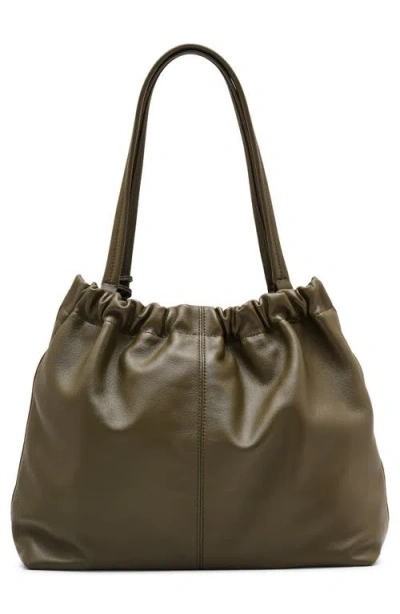 Marc Jacobs The Cristina Chain-embellished Drawstring Tote Bag In Green