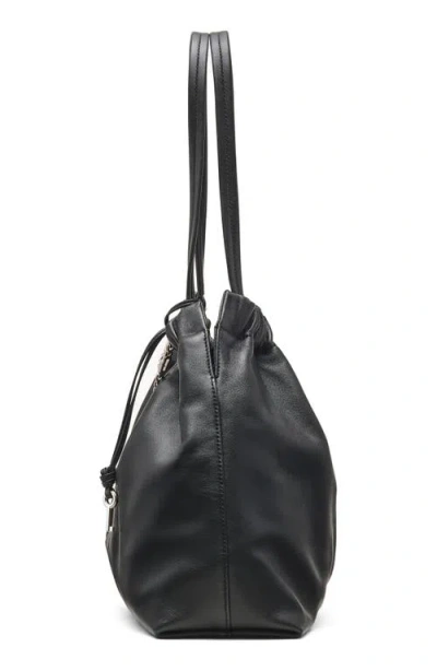 Marc Jacobs Cristina Tote With Chain Embellishments And Drawstring Closure In Black
