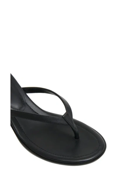 Mansur Gavriel Mari Kitten Heel Sandal In Black