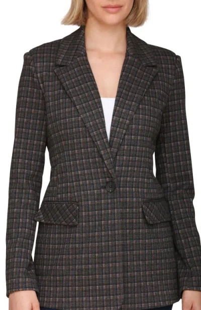 Bagatelle Tailored One-button Blazer In Black