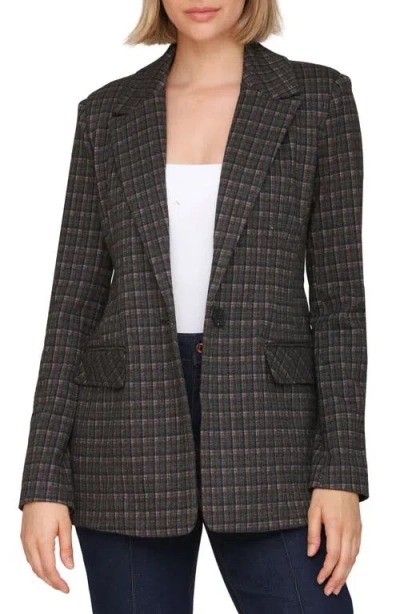 Bagatelle Tailored One-button Blazer In Black