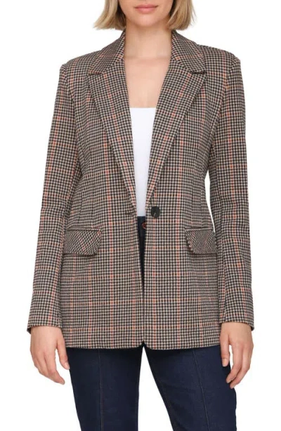 Bagatelle Tailored One-button Blazer In Multi