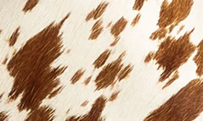 Madewell The Drawstring Crossbody Bucket Bag In Cowhide Leather Soft Mahogany Multi In Multi