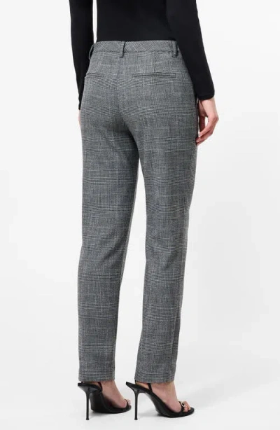 French Connection Slim Fit Cropped Pants In Gray