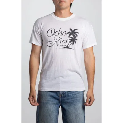 Elwood Vintage Ocho Rios Tee In White