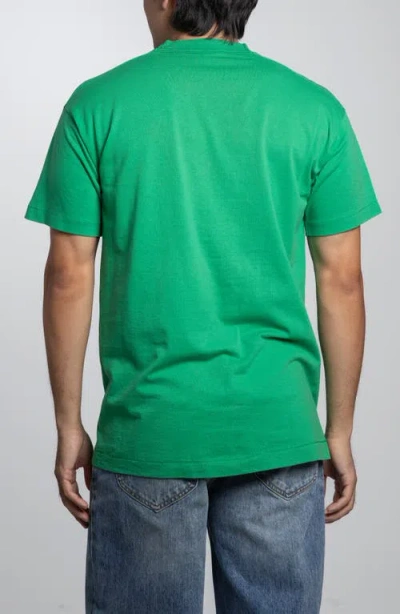 Elwood Vintage St. Thomas Jv Tee In Green