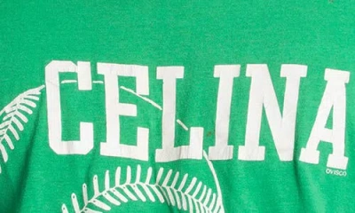 Elwood Vintage Celina Baseball Tee In Multi