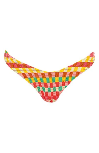 Maaji Golden Gambit Splendor Reversible Bikini Bottoms In Multi
