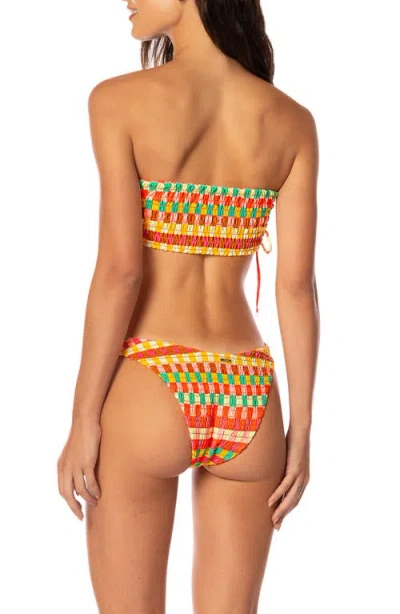 Maaji Golden Gambit Splendor Reversible Bikini Bottoms In Multi