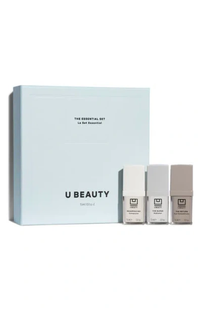 U Beauty The Essentials Skincare Gift Set In Multi