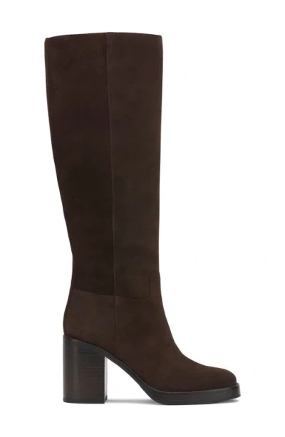 Vince Camuto Women's Gibi Platform Knee-high Boots In Brown