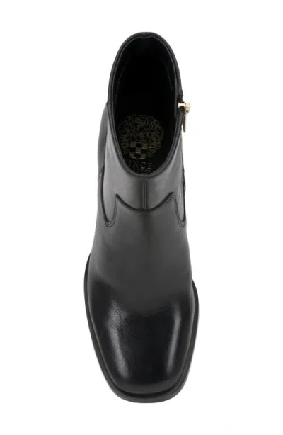 Vince Camuto Dayana Block Heel Bootie In Black