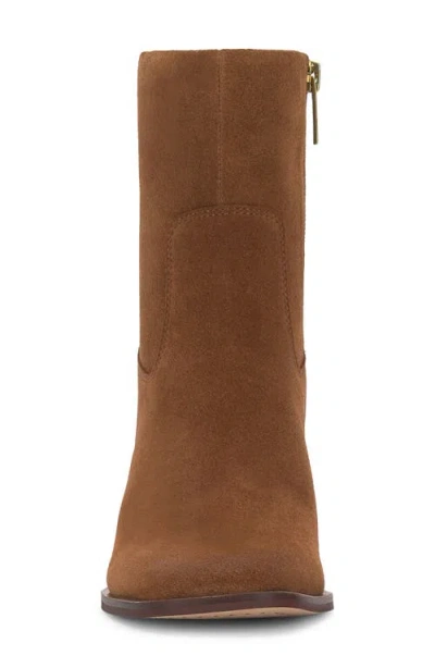 Vince Camuto Dayana Block Heel Bootie In Brown