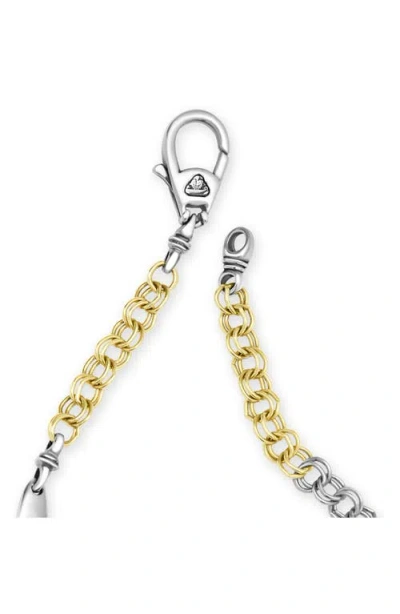 Lagos Two-tone High Jinks Link Chain Bracelet In Gold