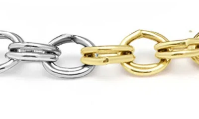 Lagos Two-tone High Jinks Link Chain Bracelet In Gold