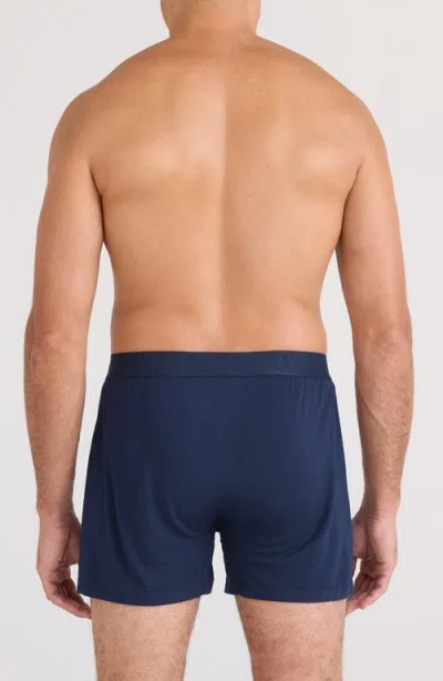 Saxx Snooze Boxer Briefs In Blue