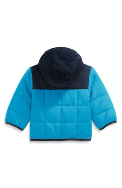 The North Face Baby Boys Reversible Shasta Full Zip Hooded Jacket In Blue