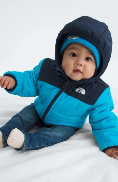 The North Face Baby Boys Reversible Shasta Full Zip Hooded Jacket In Blue