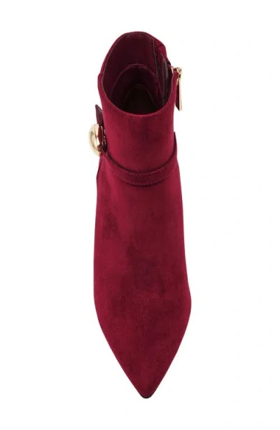 Anne Klein Margie Bootie In Red