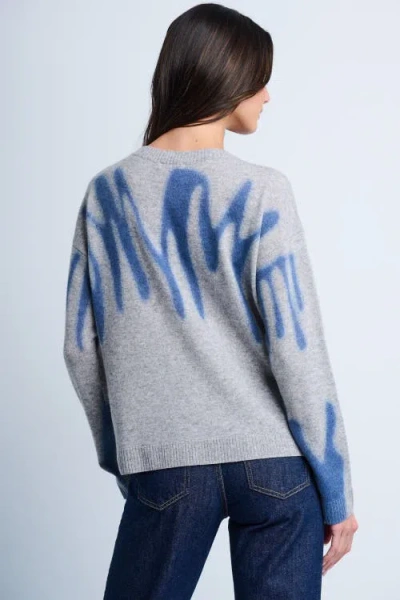 Lisa Todd Freeform Sweater In Gray