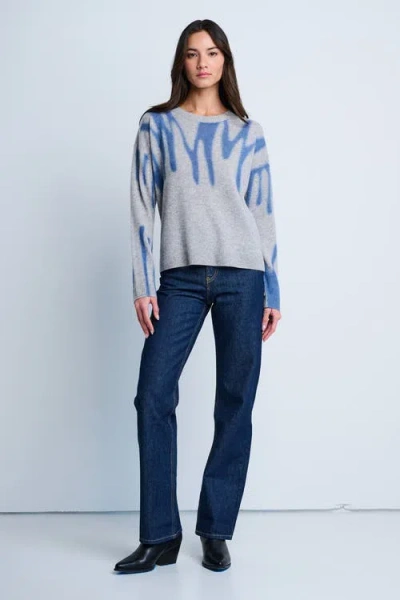 Lisa Todd Freeform Sweater In Gray