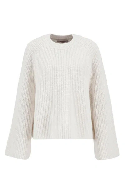 Barbour Wool Blend Crewneck Sweater In Gray