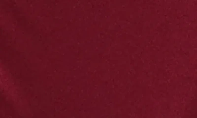 L'agence Jean Shimmer Scoop Front Bikini Bottom In Burgundy