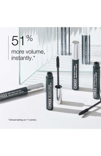 Clinique High Impact Lashes: Mascara & Lash Primer Gift Set In Transparent