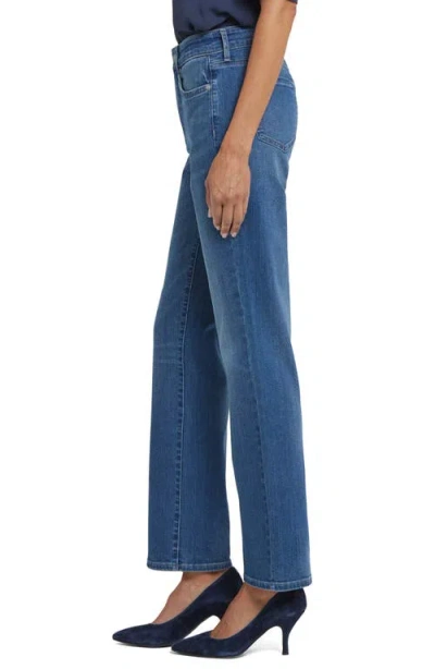 Nydj Marilyn Lake Notre-dame Straight Leg Jean In Blue