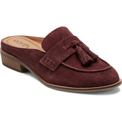 Earth Women's Everett Tassels Slip-on Mule Loafers In Red