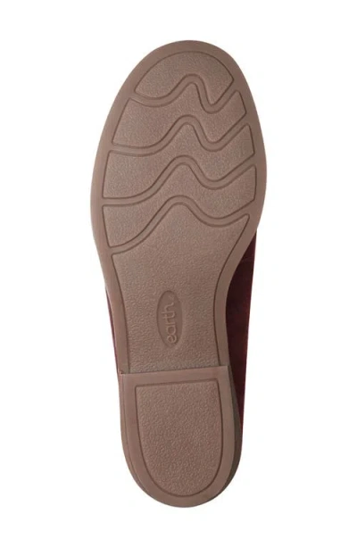 Earth Women's Everett Tassels Slip-on Mule Loafers In Red