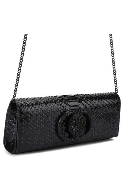 Kurt Geiger Chelsea Embellished Shoulder Bag In Black