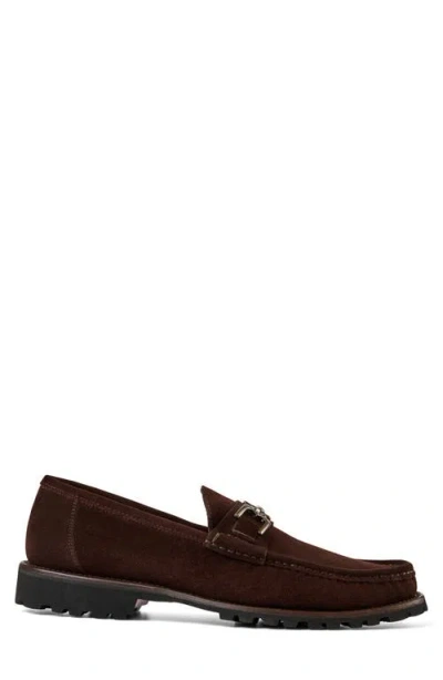 Bruno Magli Rocky Suede Loafers In Brown