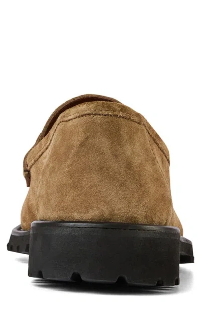 Bruno Magli Rocky Suede Loafers In Brown