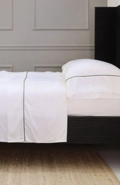 Pom Pom At Home Sheena Sateen Sheet Set In White
