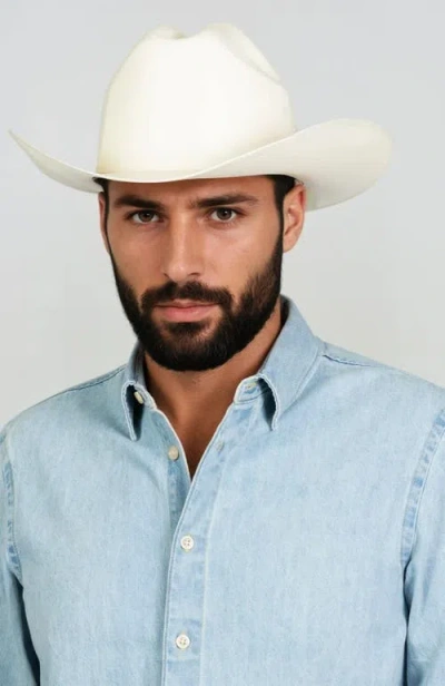 Manela The Forge Born 100x Fine Weave Hat In Brown