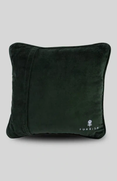 Furbish Needlepoint Pillow In Multi