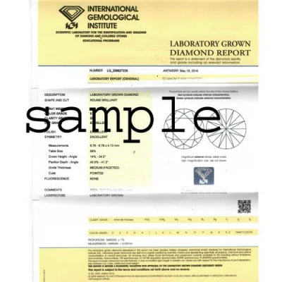 Bliss Diamond Certified 2.00ct Tw Diamond Studs Screw Back 14k Gold Lab Grown In Silver