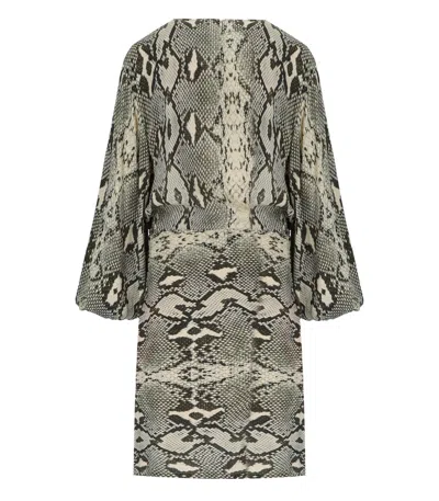 Essentiel Antwerp Ifrench Python Dress In Multi