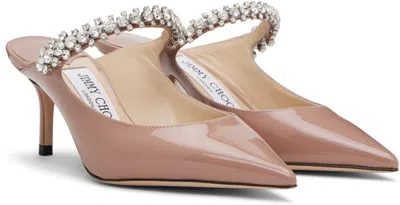 Jimmy Choo Bing 65 Mules In Brown