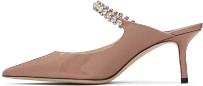 Jimmy Choo Bing 65 Mules In Brown