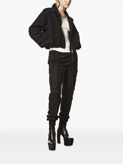 Thom Krom Cargo-pocket Drawstring Trousers In Black