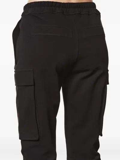 Thom Krom Cargo-pocket Drawstring Trousers In Black