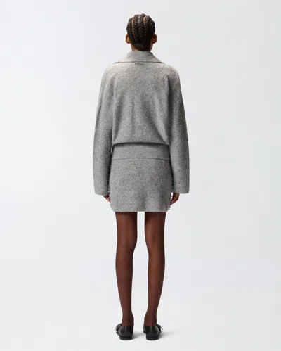 Pinko Dark Lady Giacca Confort Wool In Gray
